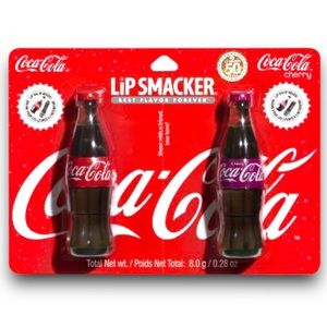 Lip Smacker Coca-Cola Contour Lip Balm 2pc Set Best Flavor Forever